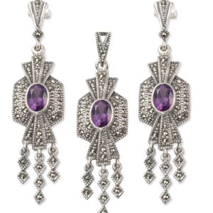 Marcasite Jewelry Set