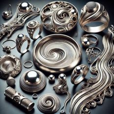 Electroformed Silver Jewelry